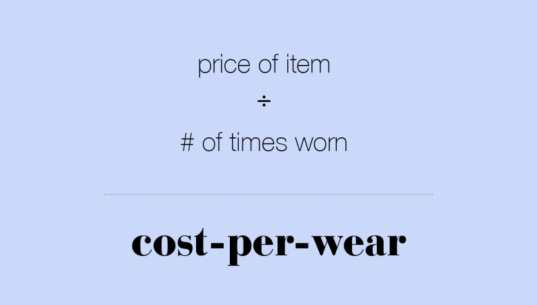 What Is Cost Per Wear?